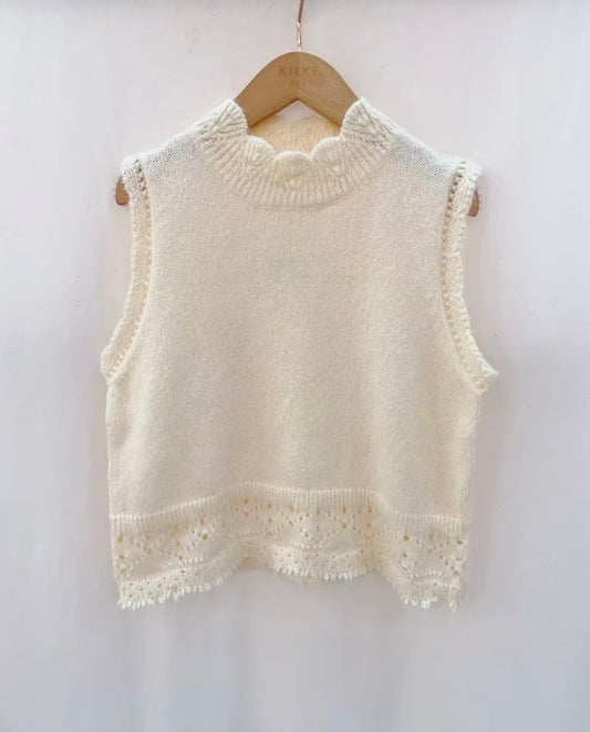 Le pull sans manches Nora