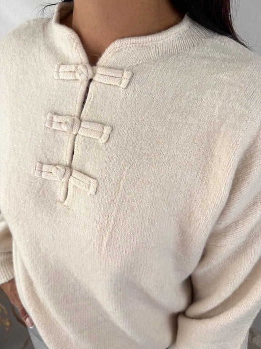Pull Garance écru