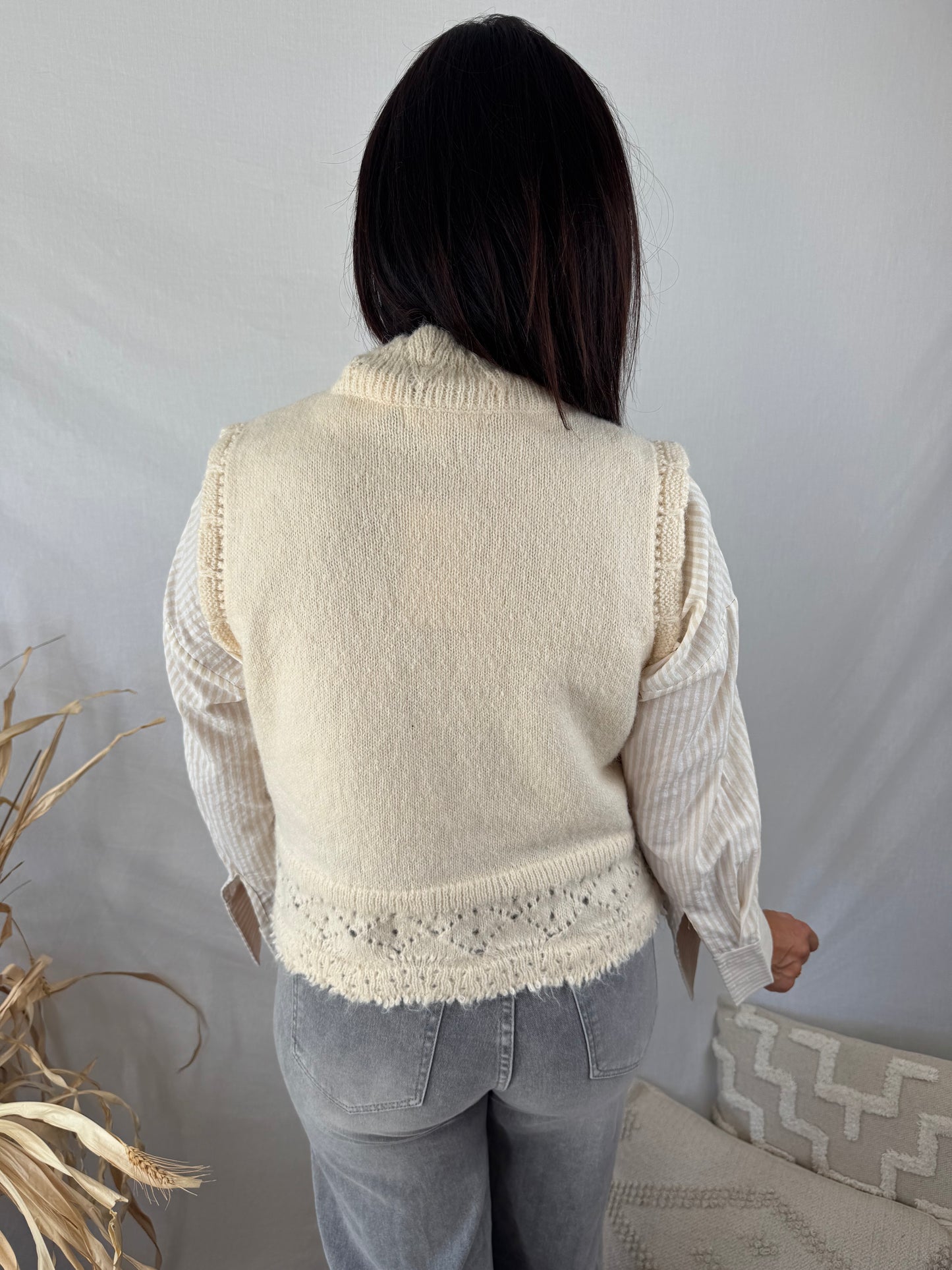 Le pull sans manches Nora