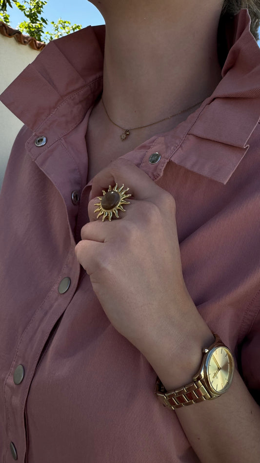 la bague soleil choco
