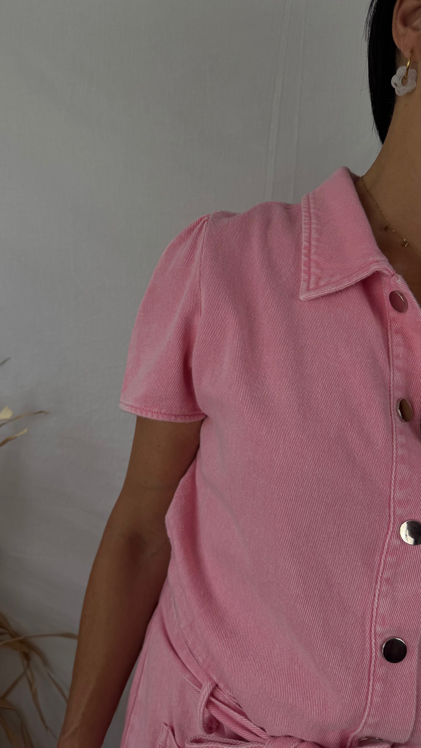 Combishort Lilou rose