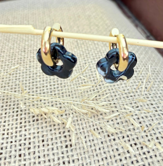 Les boucles Marguerite noire