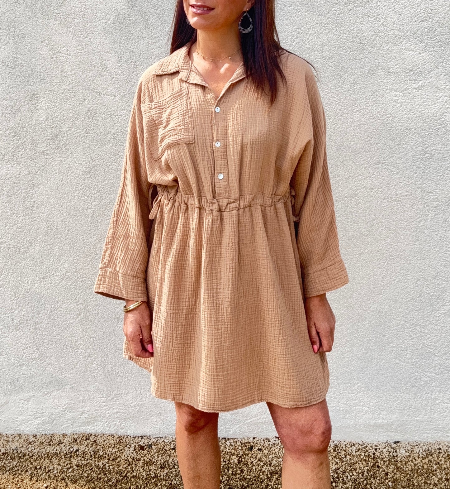 La robe Gazou camel