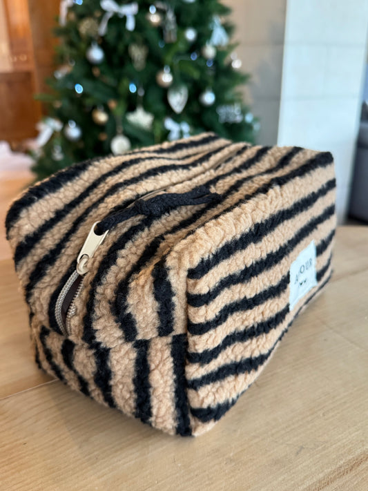 La trousse amour camel/noir