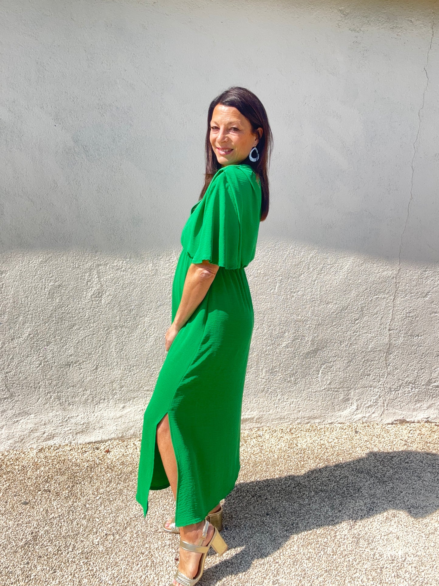 La robe Charming vert