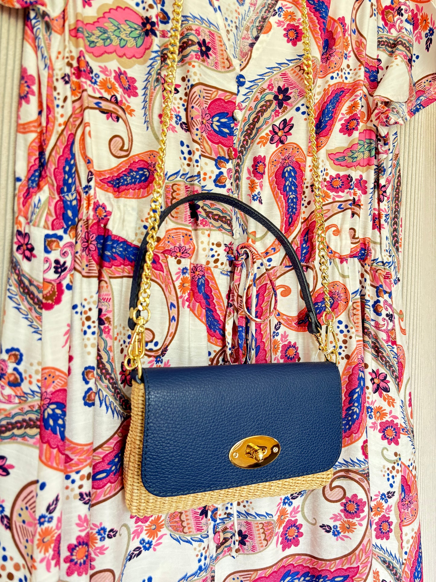 La pochette Laly bleu