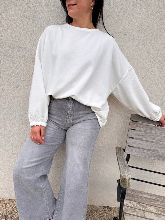 Le sweat mommy inscription léopard