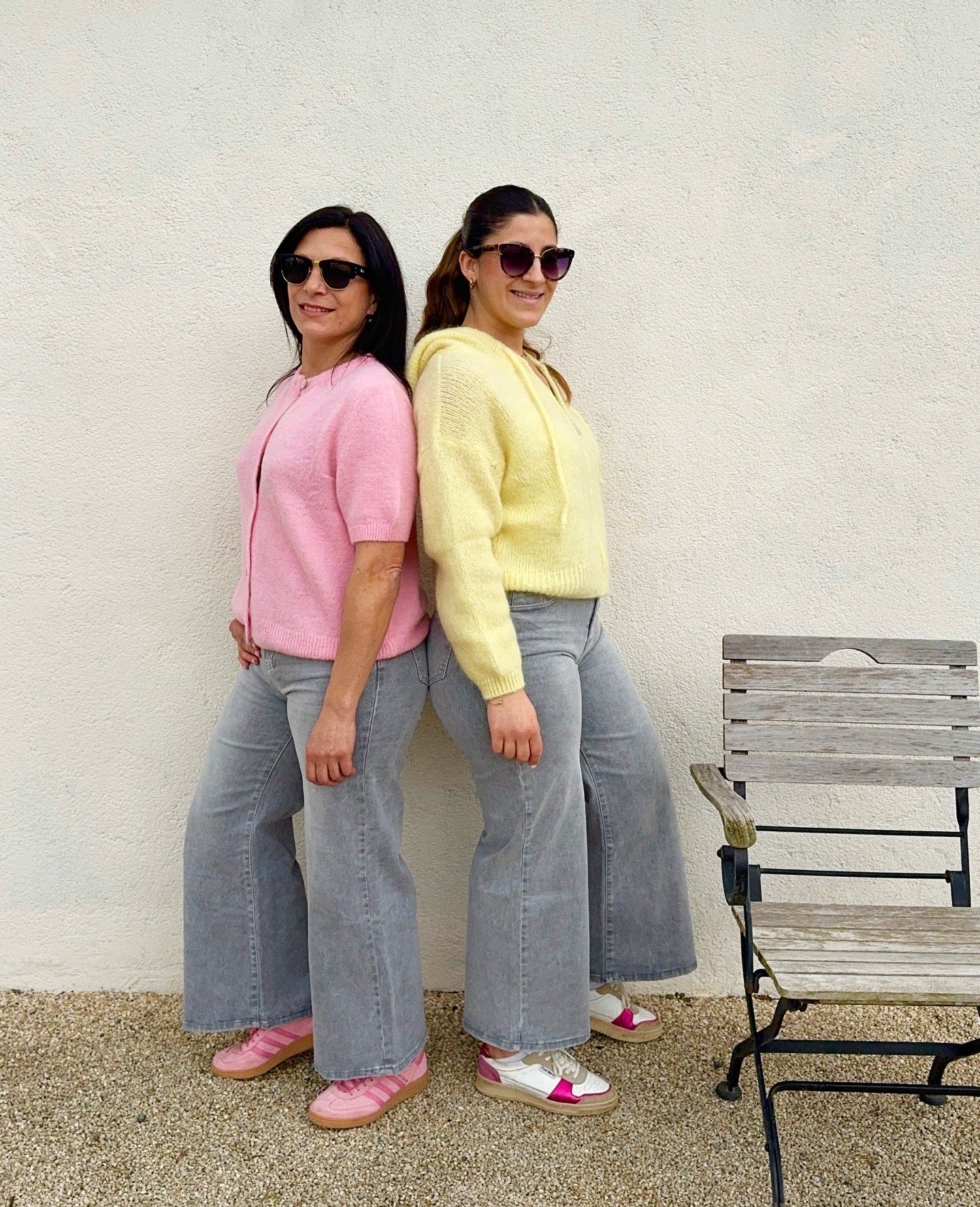 Le gilet parisienne rose tendre