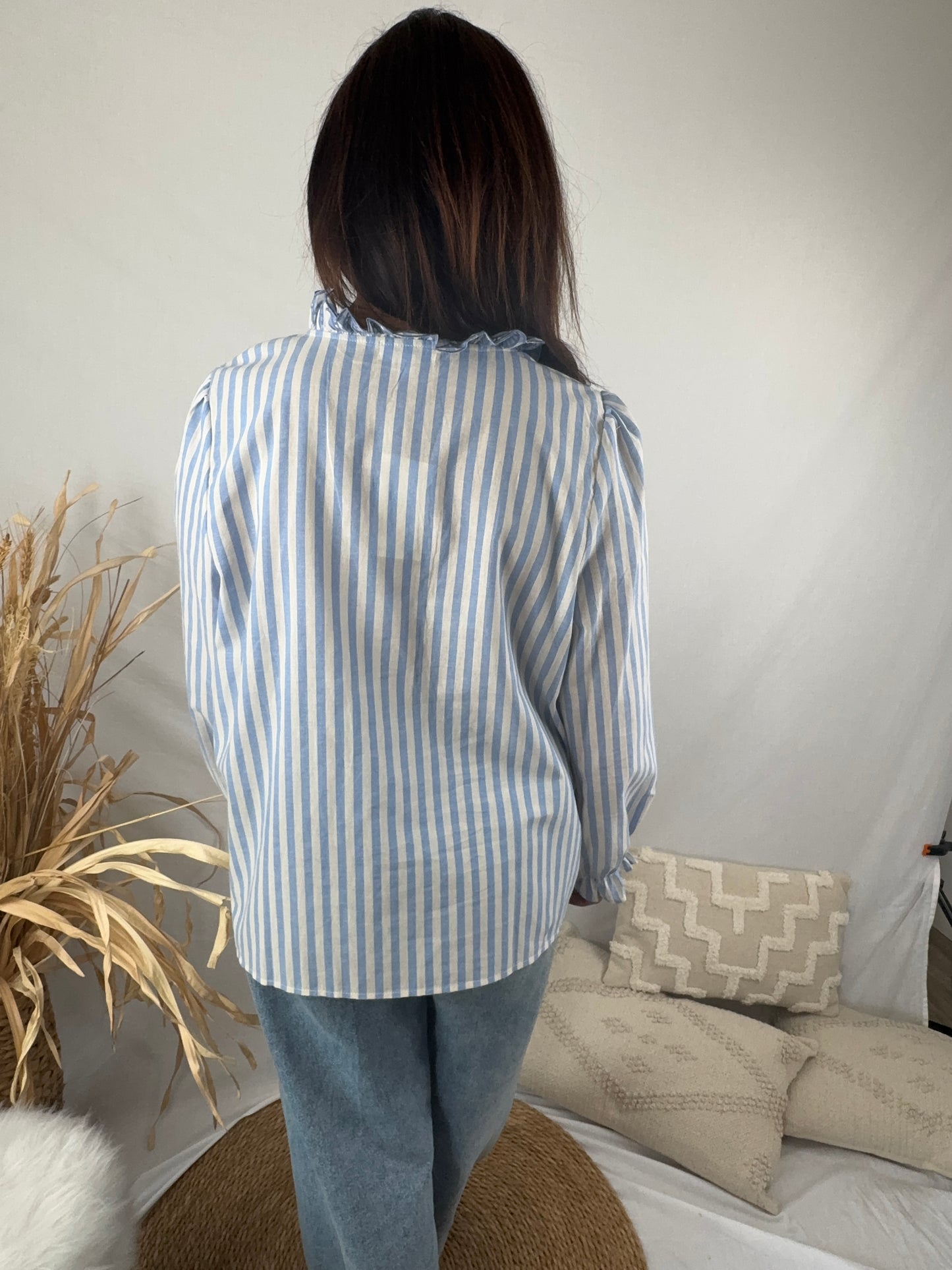 Chemise Albane Bleue