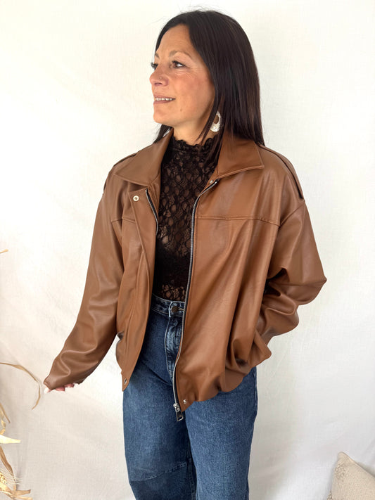 Veste Bomber Billie – camel