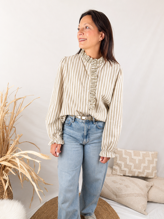 Chemise Albane Kaki
