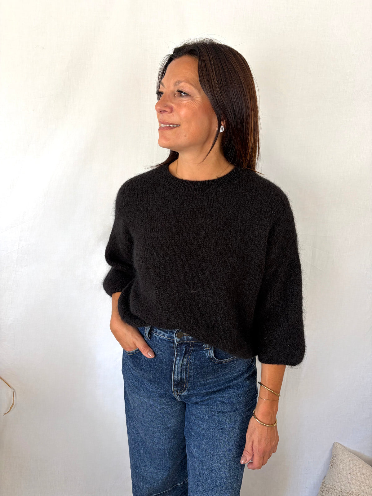 Pull Méline noir