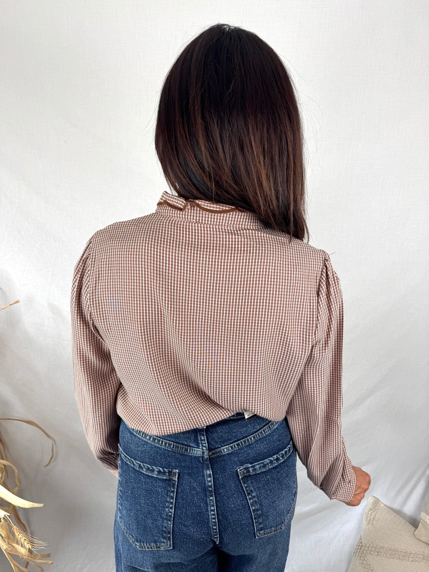 Chemise Clémence chocolat