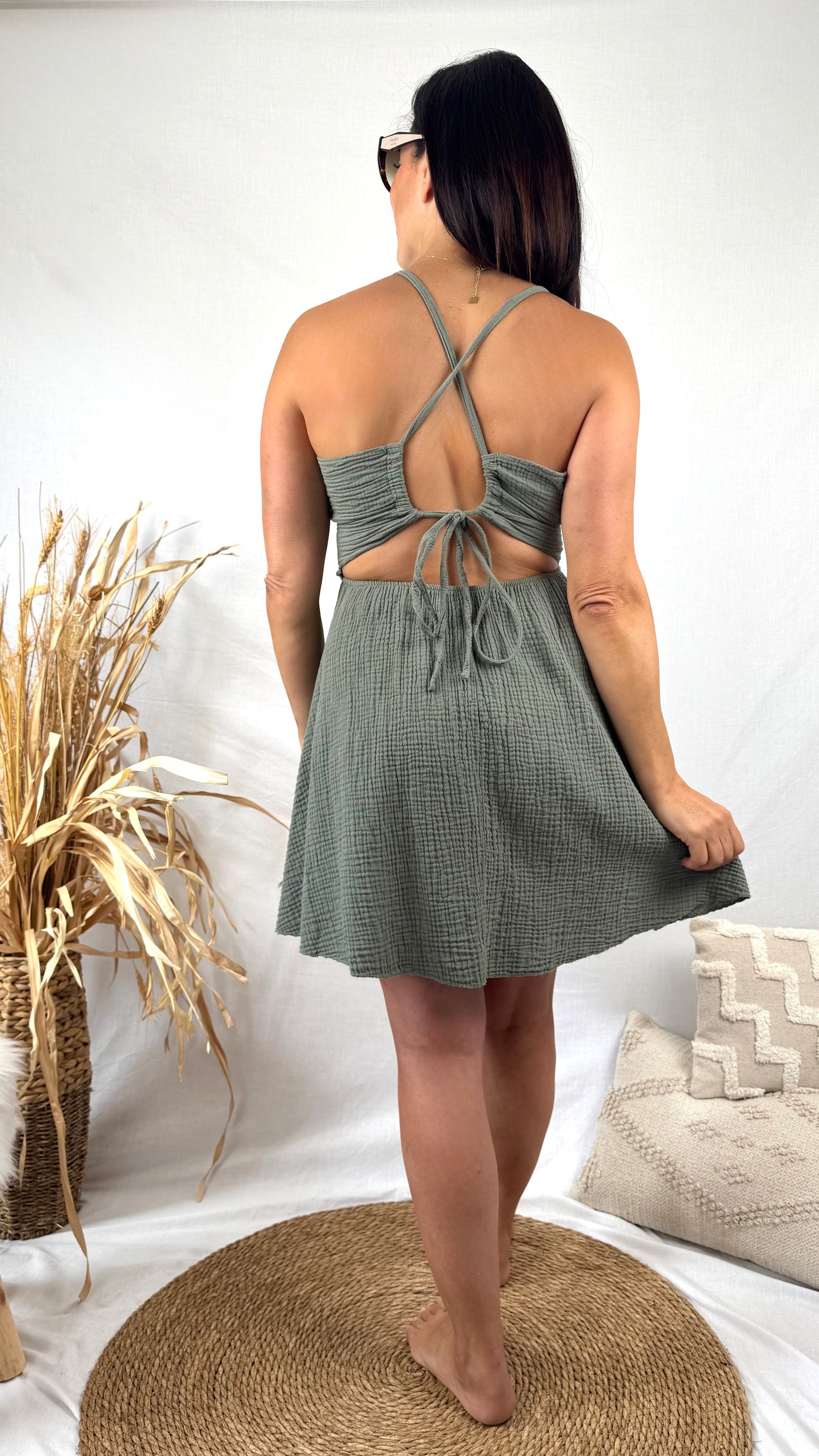 Robe Valentine Kaki