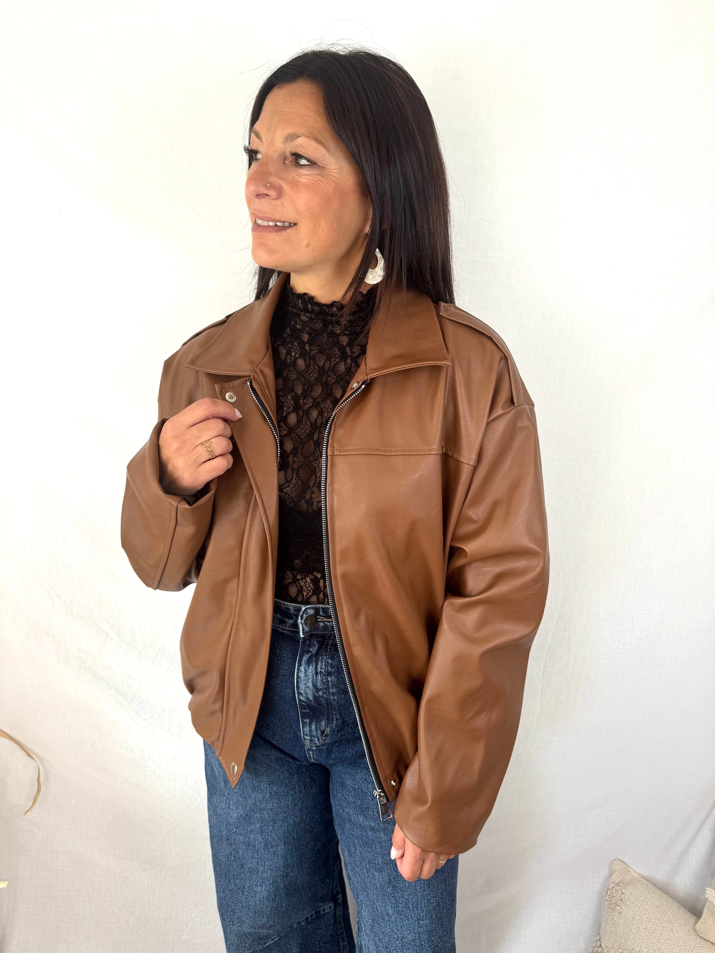 Veste Bomber Billie – camel