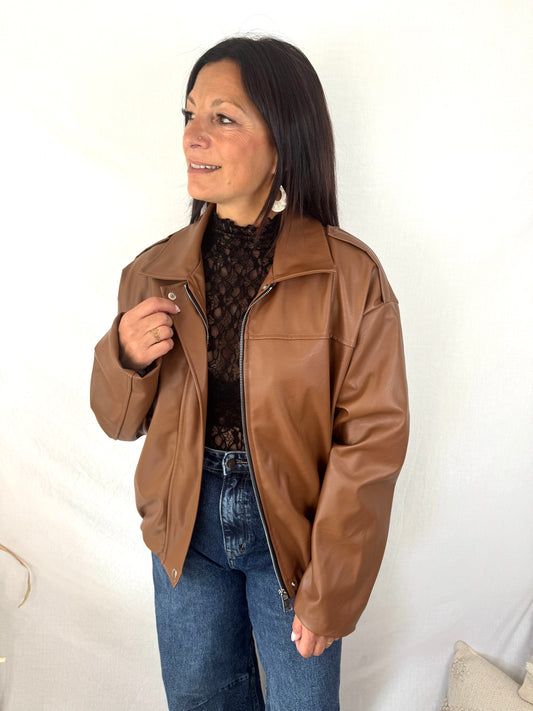 Veste Bomber Billie – camel