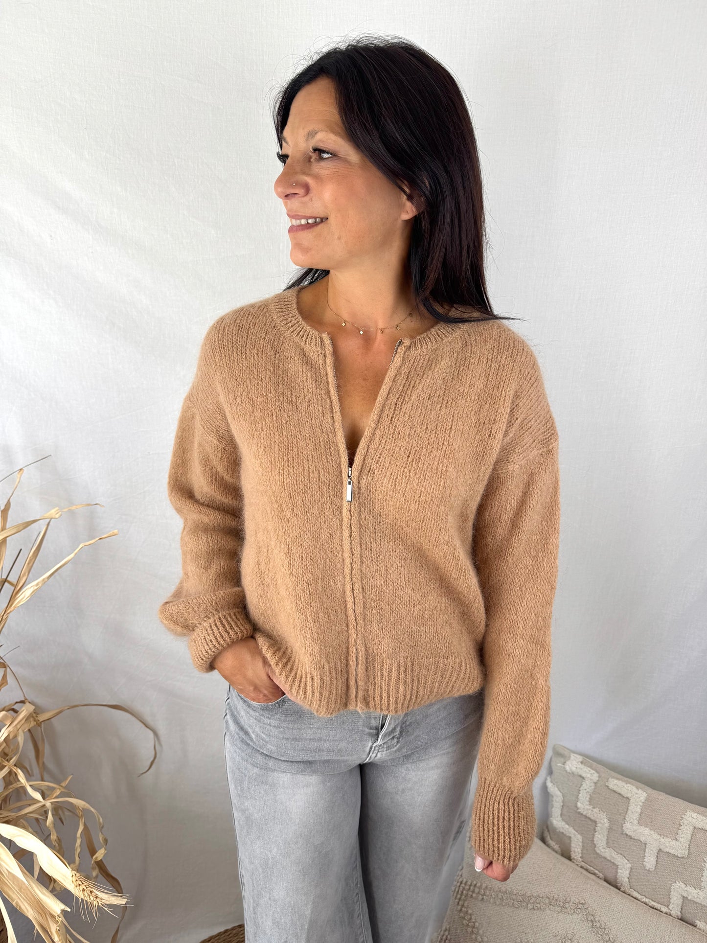 Gilet Martin camel
