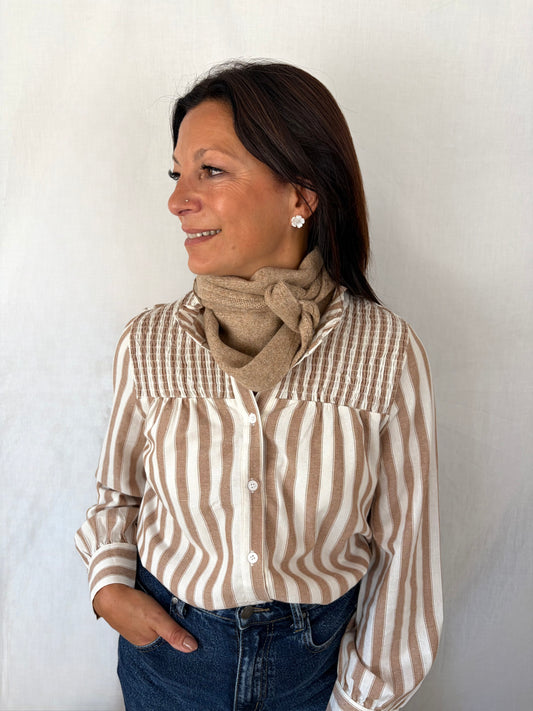 Foulard April beige