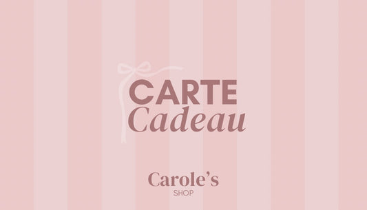 Carte-Cadeau Carole's