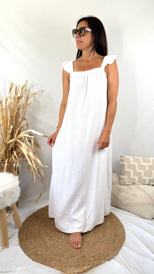 Robe Céleste blanche
