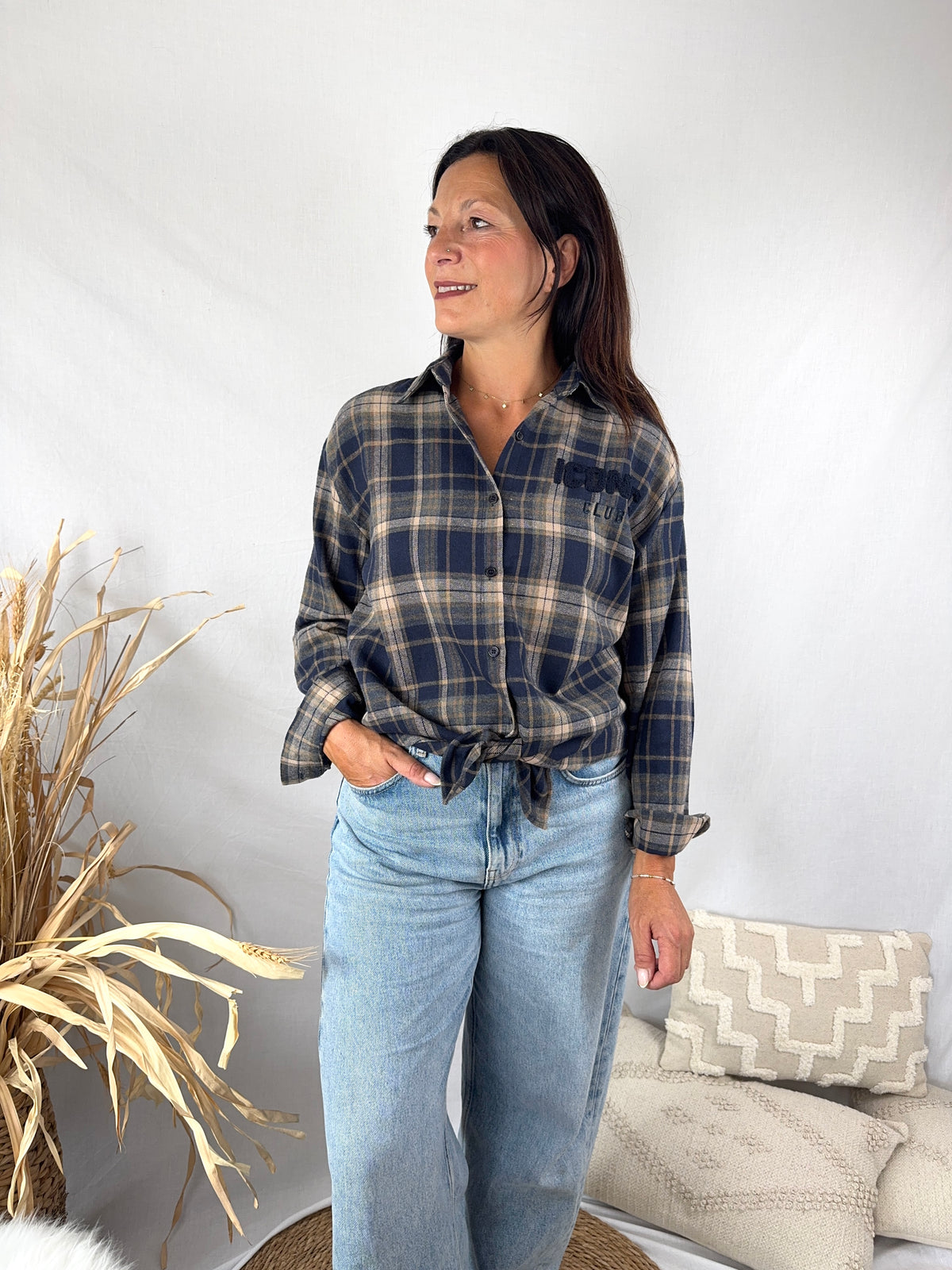 Chemise Iconic bleu