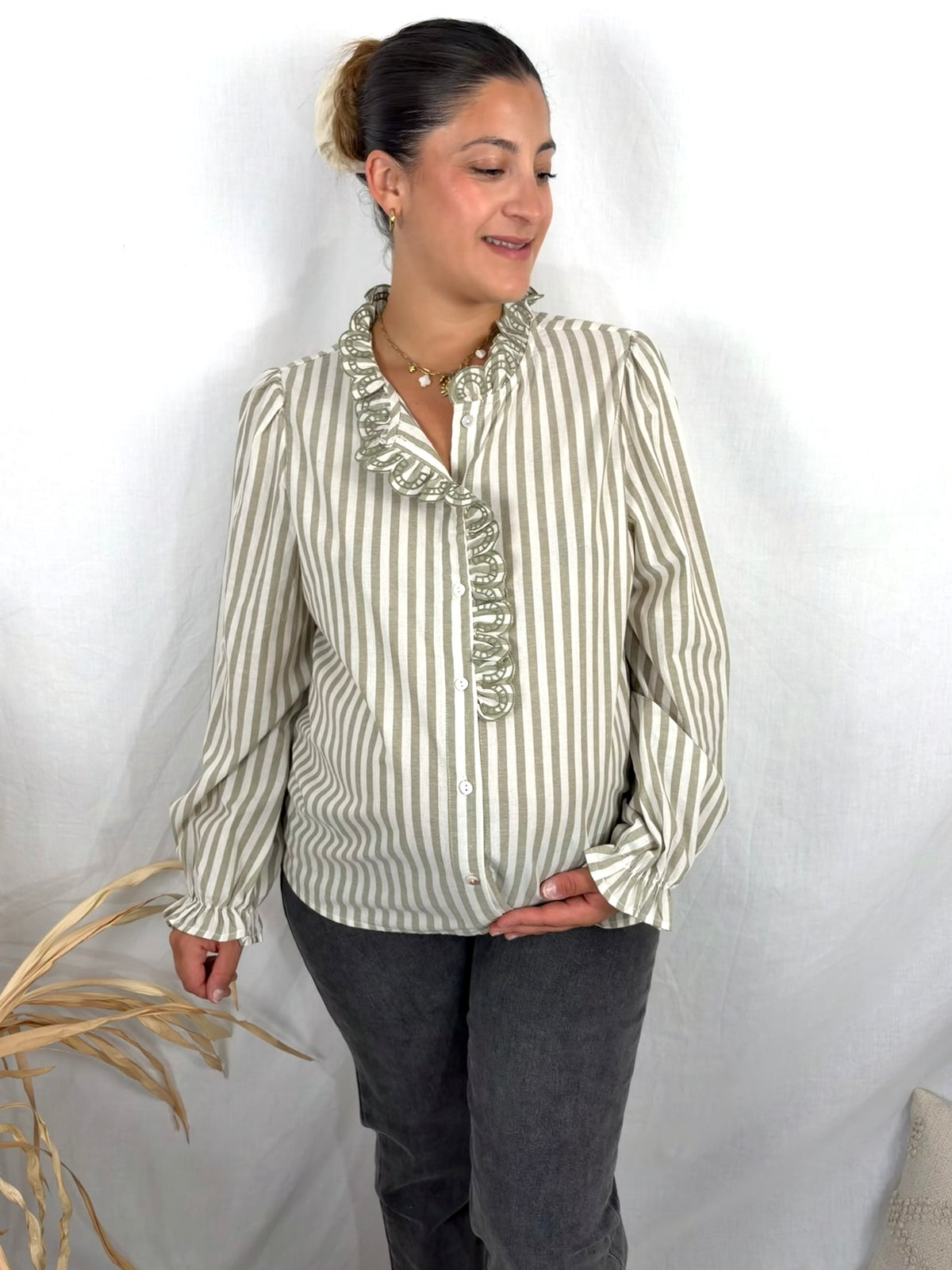 Chemise Albane Kaki