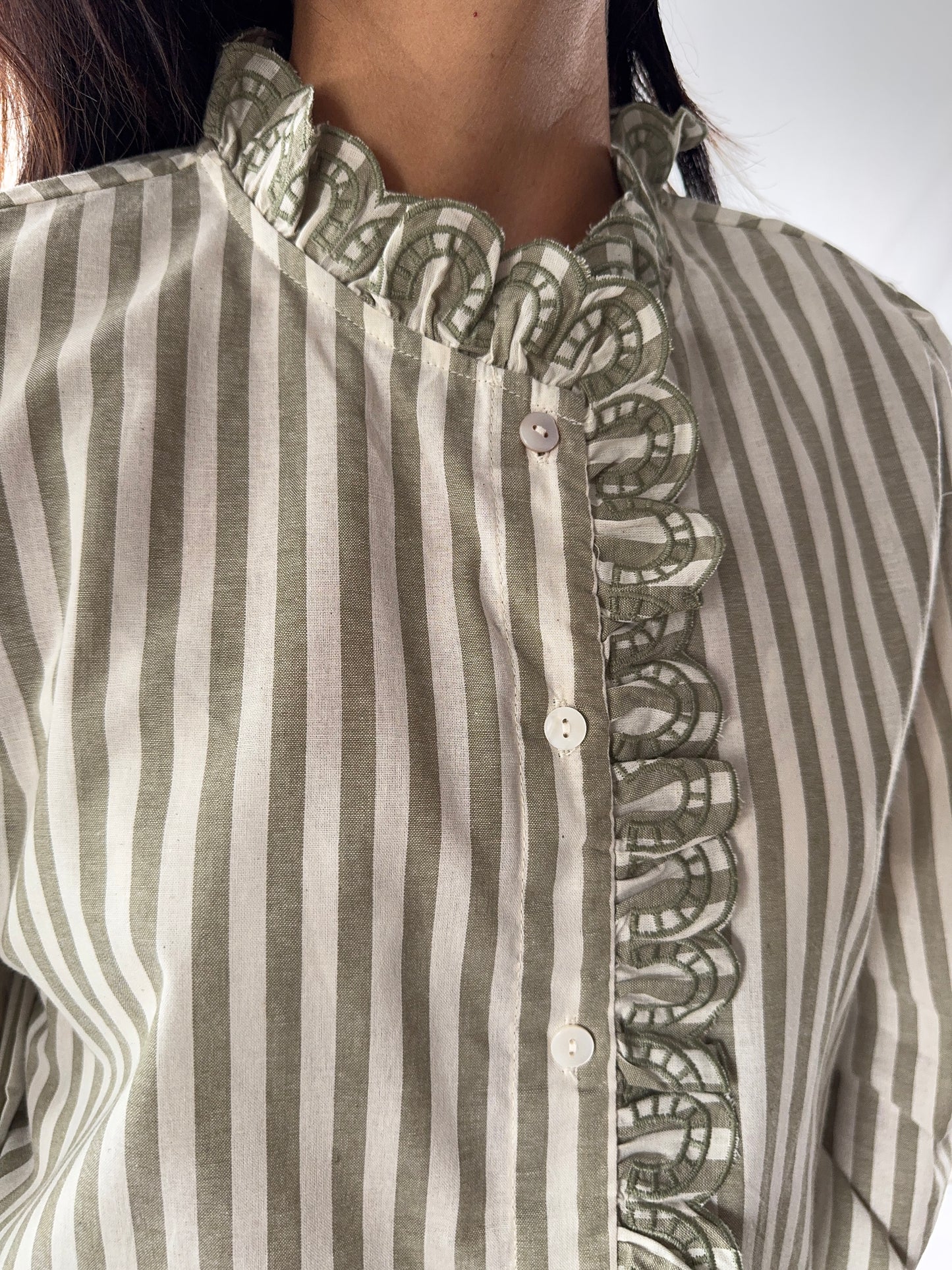 Chemise Albane Kaki