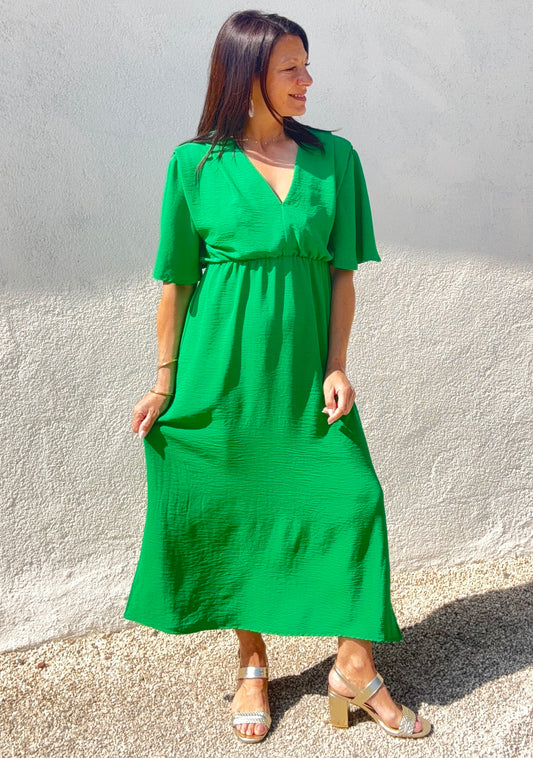 La robe Charming vert