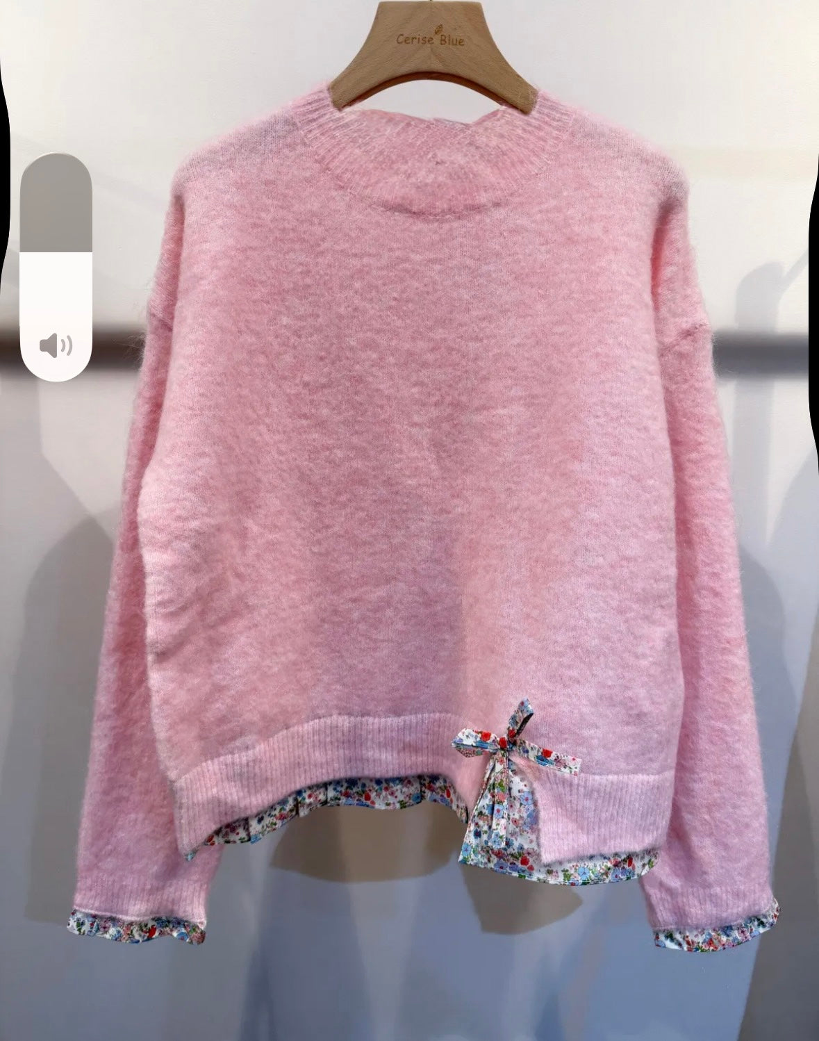 Pull Auguste - Douceur & Élégance avec Détails Liberty