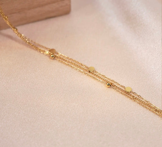 Le bracelet triple rang