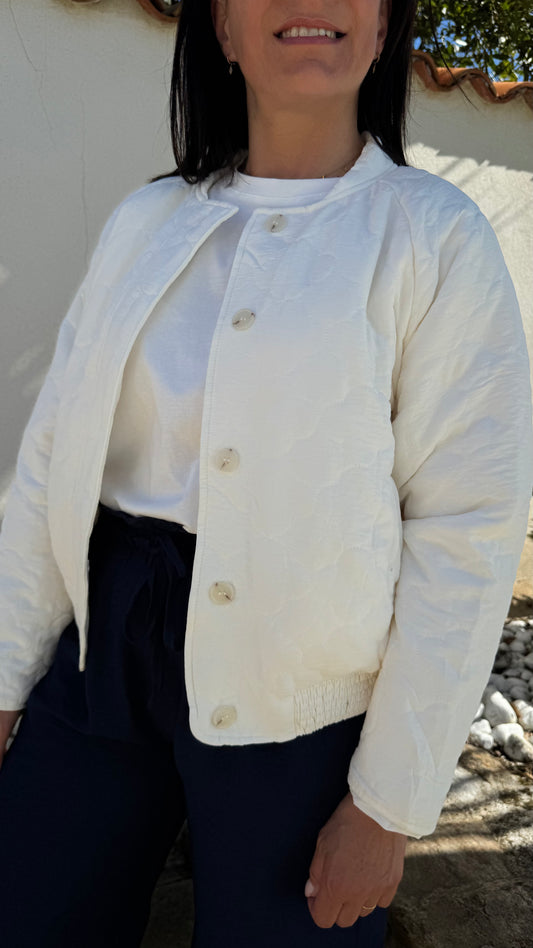 Blouson blanc Jade
