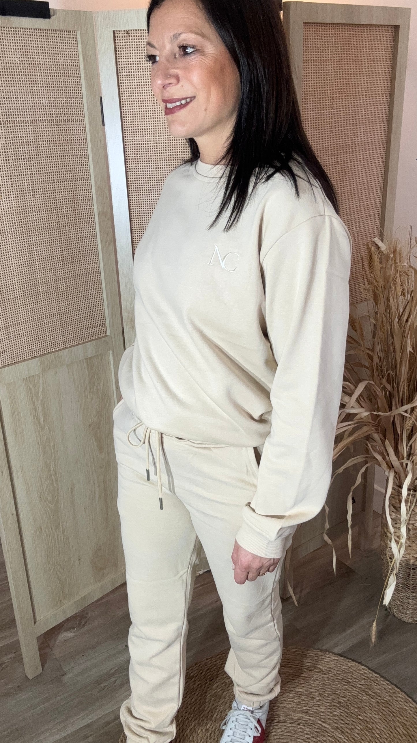 L’ensemble sportswear Teddy beige