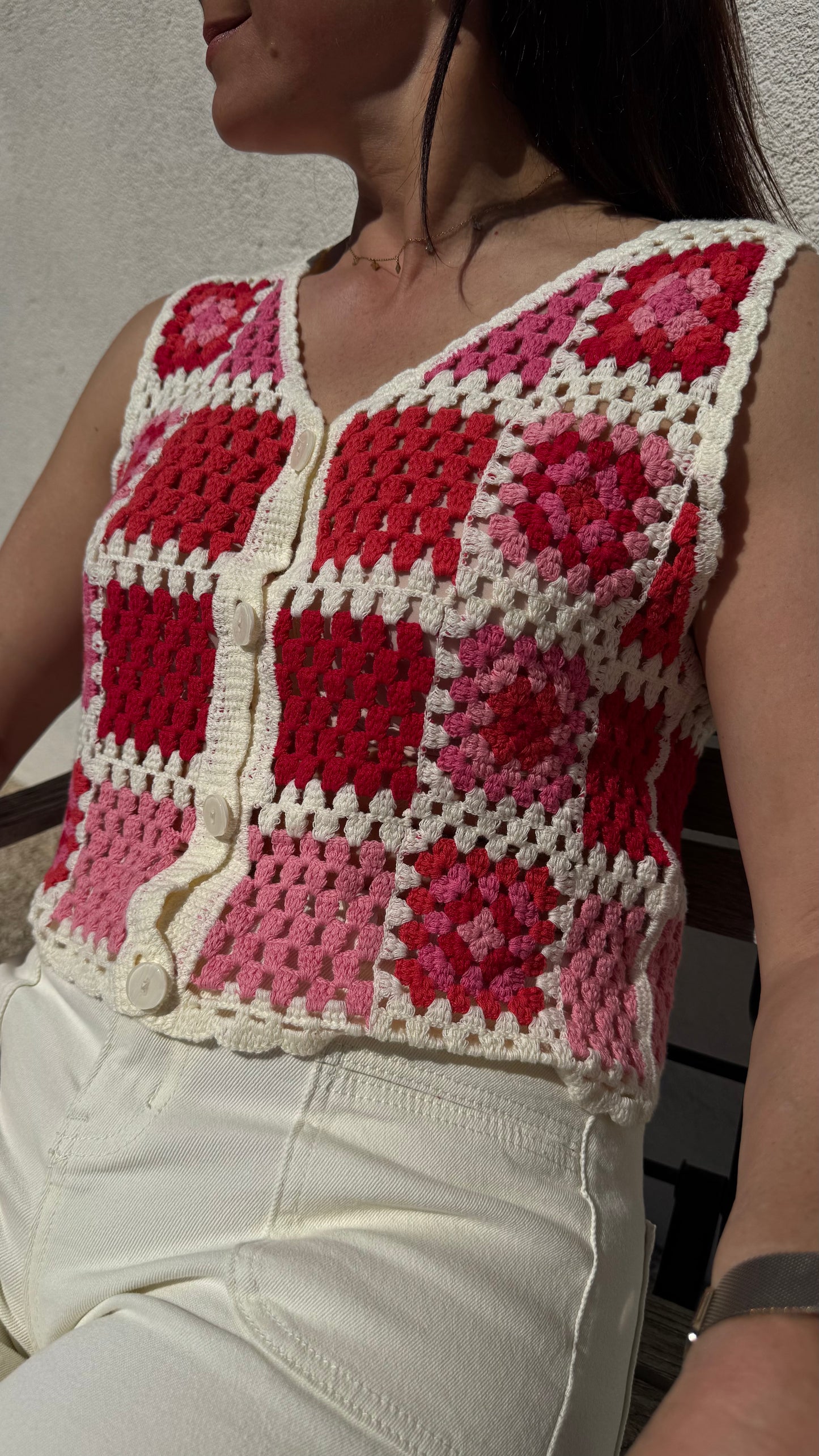 top lili crochet boheme 