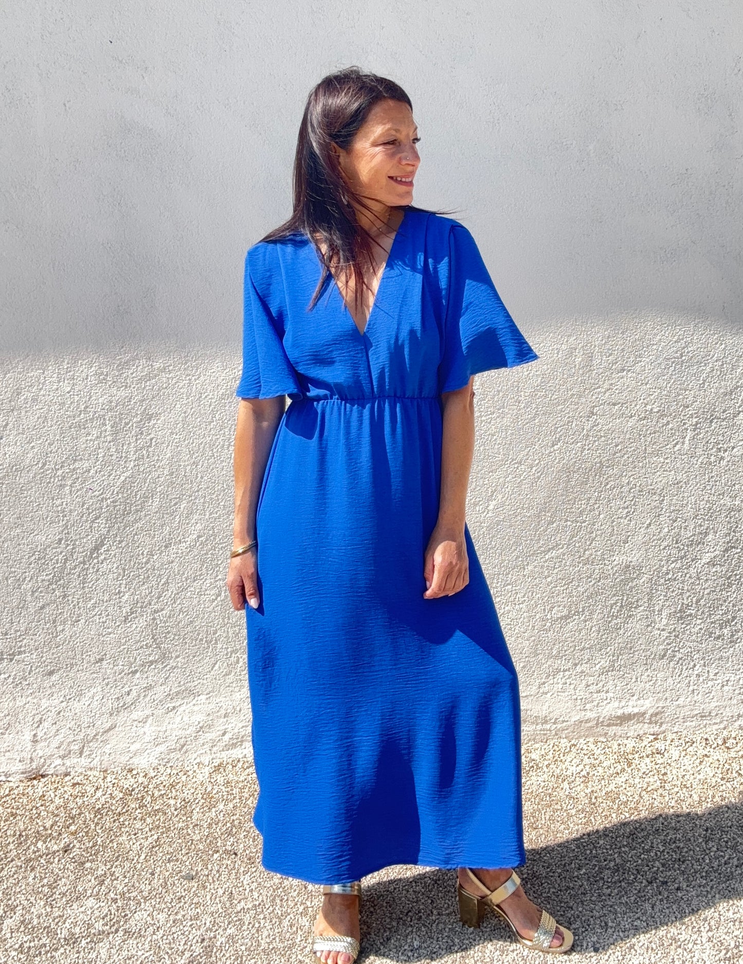 La robe Charming bleu roi