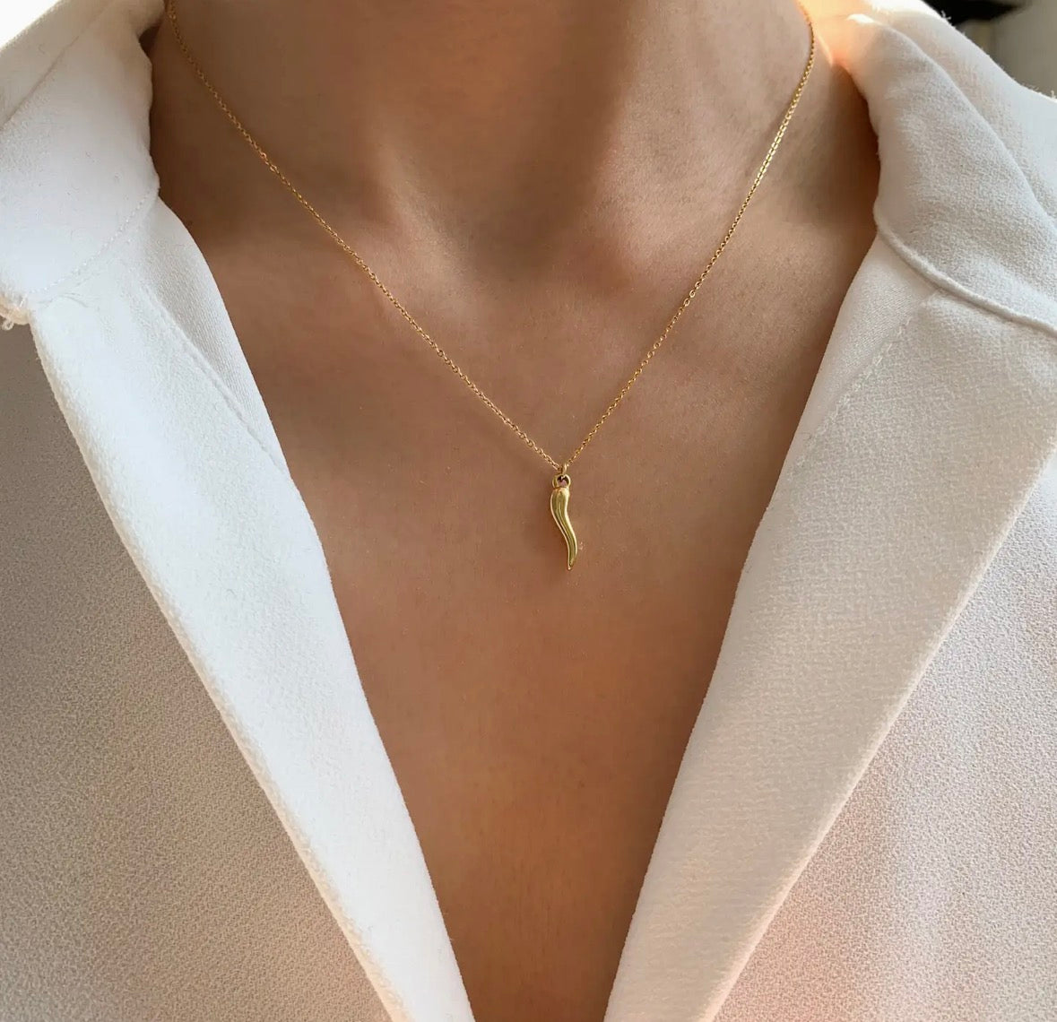 Le collier piment doré