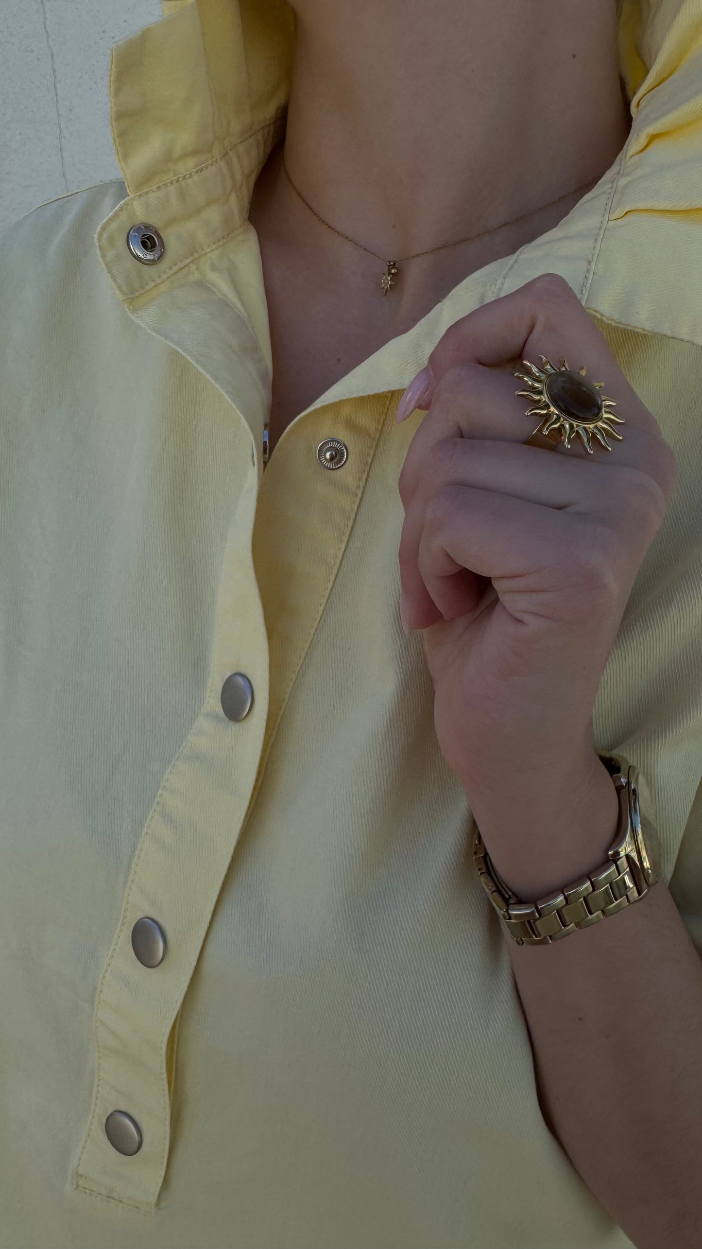 La robe Mila jaune