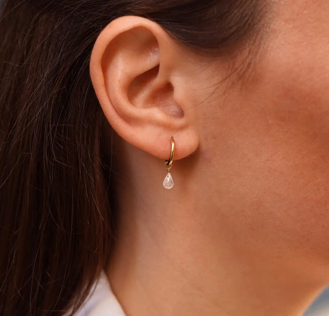 petites creoles gouttes d'eau 
