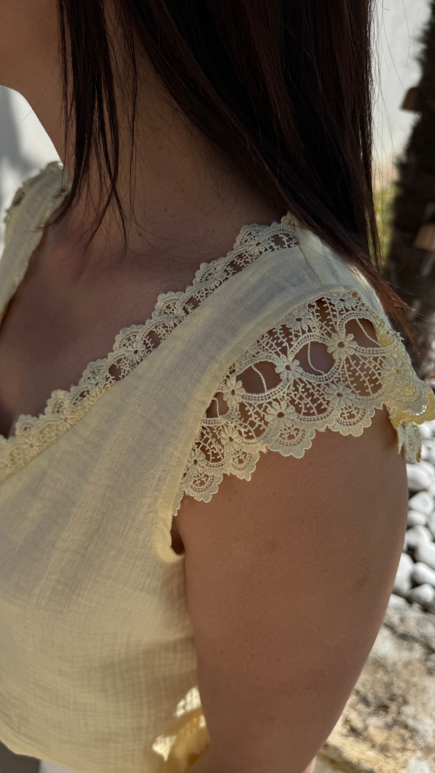Top Elia Jaune