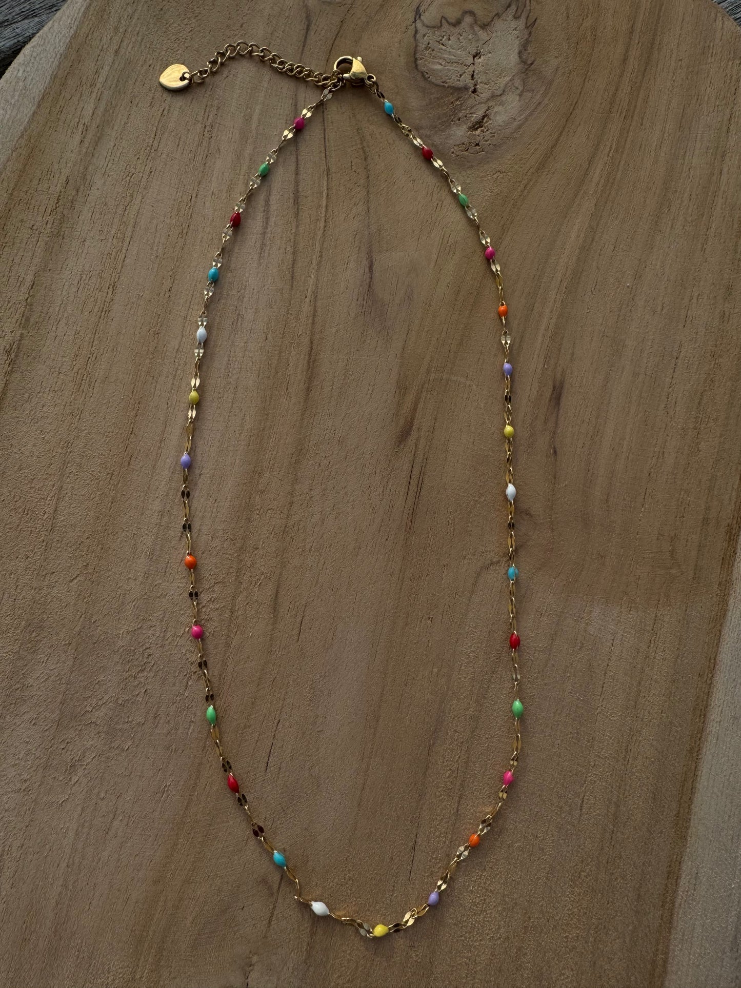 Le collier Milly multicolore