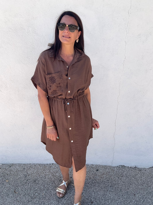 La robe Lilou Choco