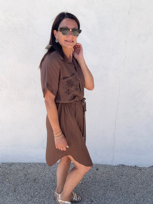 La robe Lilou Choco
