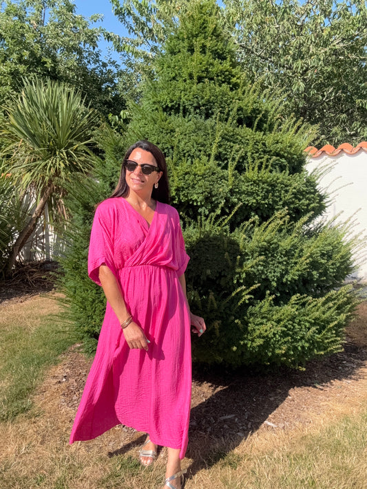 La robe Elma fushia