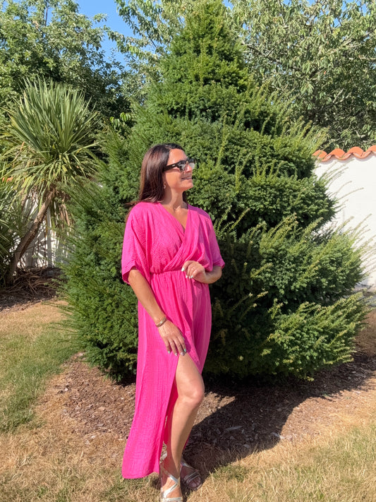 La robe Elma fushia