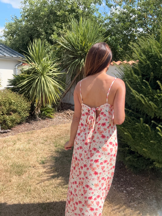 La robe Leslie rose