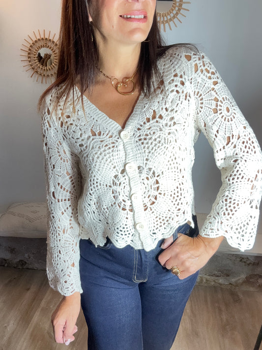 Le gilet crochet