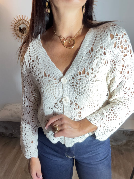 Le gilet crochet