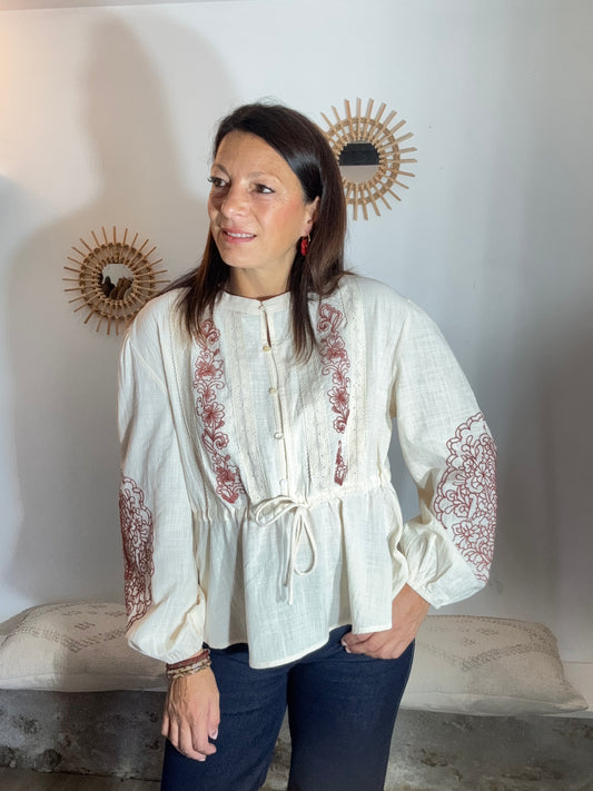 La blouse Vicky