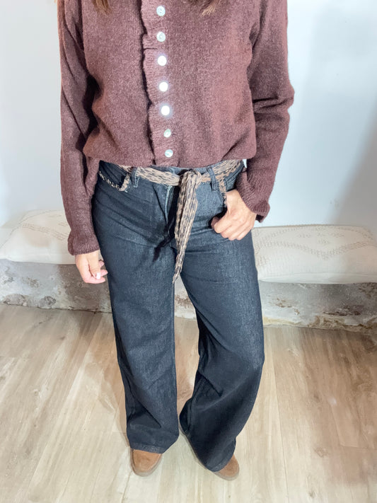 Le jean noir Ilona