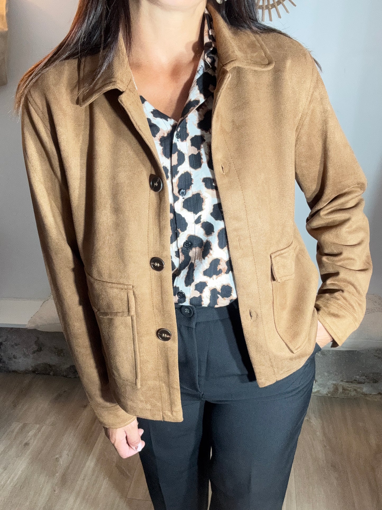 La veste Élise camel