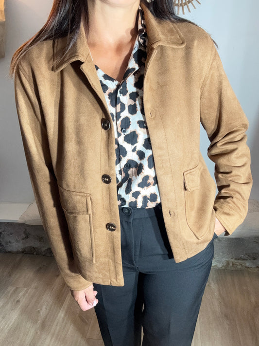 La veste Élise camel